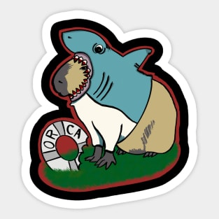 Capy-Scare-A : Jaws Sticker